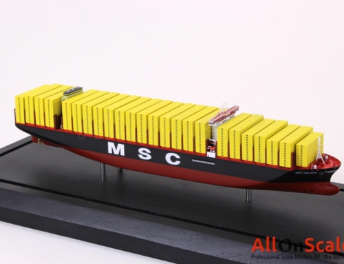 MSC container ship model, 40cm
